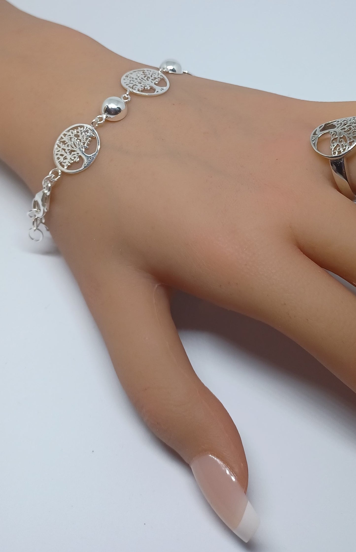 Tree of Life Bracelet- 925 Sterling Silver