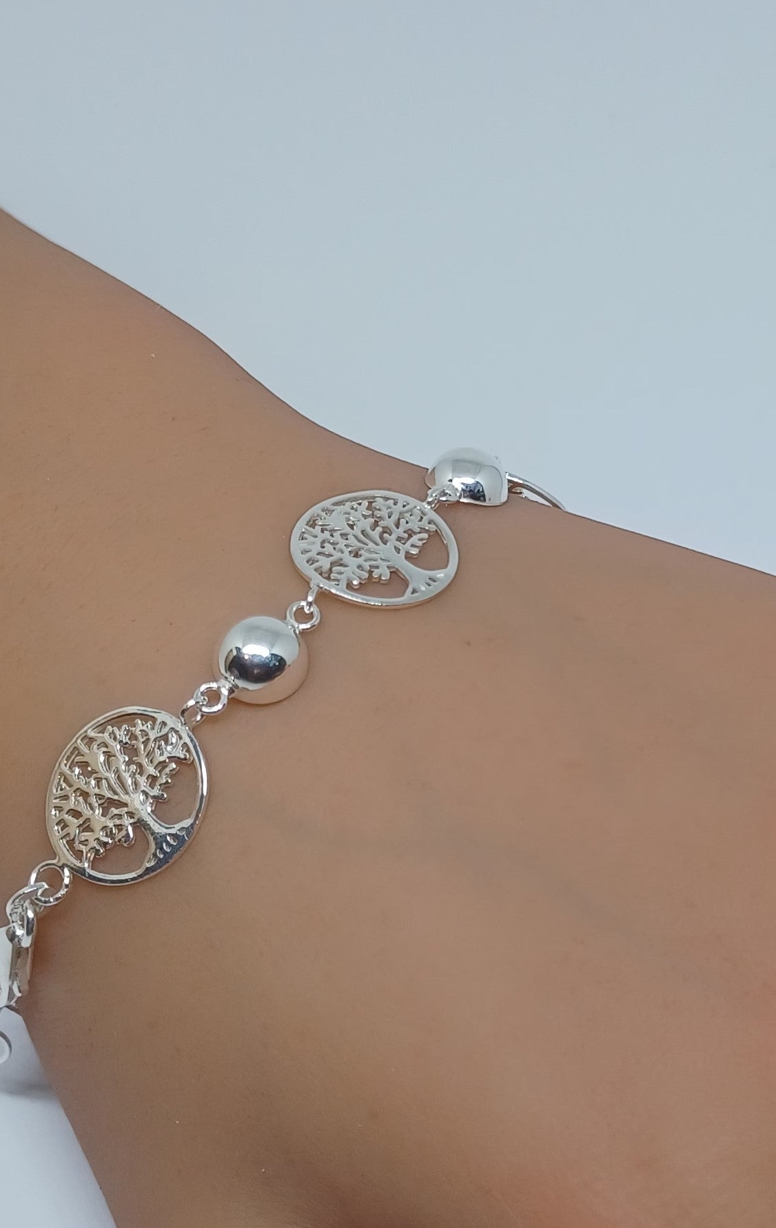 Tree of Life Bracelet- 925 Sterling Silver